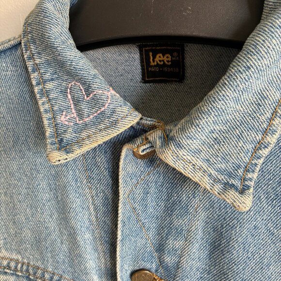 Vintage Riders Denim Trucker Jacket - Picture 3 of 4